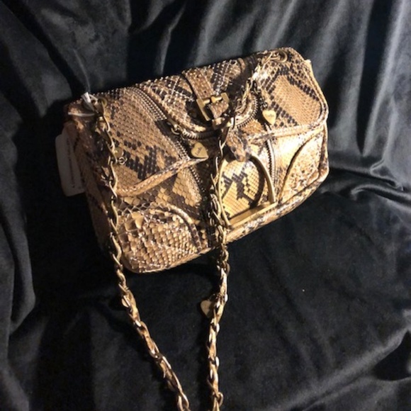 Authentic PYTHON bag by Luella - Picture 4 of 7